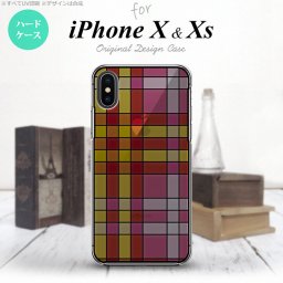 iPhoneX / iPhone XS アイフォン X / XS 専用 スマホケース カバー ハードケース チェック ピンク nk-ipx-sg10[スマホ,スマホケース,スマホカバー,ケース,カバー,ジャケット]