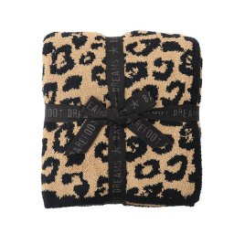 ベアフットドリームズ BAREFOOT DREAMS ブランケット 毛布 B563 CAMEL-BLACK キャメル ブラック COZYCHIC BAREFOOT IN THE WILD THROW コージーシック ベアフットワイルドスロー ブラウン+ブラック系