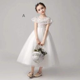 子供ドレス ロングドレス 女の子 ジュニア ピアノ 発表会 パーディー 演奏会 フォーマル 入園式 結婚式 ワンピースヘッドドレス ウェディング パール ユニーク 花嫁 イベントなどに 洋服