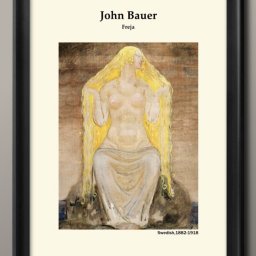 ヨン バウエル オリジナル商品 A3 サイズ ポスター アート おしゃれ 絵画 インテリア 北欧 イラスト マット紙 艶消し アートパネル 額 フレーム デザイン 壁掛け ギフト 新築祝い ディスプレイ 引越し祝い　新生活　空間デザイン 