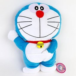 ドラえもん ドラえもん ダイカットクッションNEW 【ノーマル】 どらえもん クッション 抱き枕 グッズ ブルー