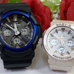 カシオ 恋人たちのGショック ペアウォッチ G-SHOCK BABY-G GAW-100B-1A2JF BGA-2510-4AJF ソーラー電波 送料無料 国内正規品 記念日 誕生日 プレゼント お揃い ブラック 黒 ピンクベージュ クリスマス お祝い 結婚 婚約 20代 30代 40代 50代 カップル 夫婦