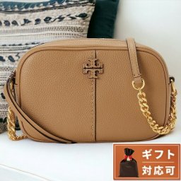 トリーバーチ ショルダーバッグ ショルダーバック レディース 147578 227 TIRAMISU マックグロー カメラバッグ ダブルTロゴ 2WAY クロスボディ ティラミス