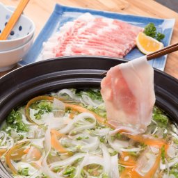 信州黒豚 しゃぶしゃぶ セット ロース 400g 肩ロース 豚肉 長野県産 お肉 食品 ご当地グルメ 冷凍 国産 有限会社　燦　燦 長野県