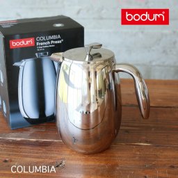 ボダム bodum ボダムコロンビア ダブルウォール フレンチプレスコーヒーメーカー 1.0L 【正規品】コーヒーメーカー カフェ おしゃれ お餞別 結婚祝い 引き出物 内祝 記念品 誕生日 プレゼント クリスマス