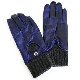 ヴィヴィアンウエストウッド 手袋 青(ブルー)/灰(グレー) Vivienne Westwood ACCESSORIES 563vw50421073 レディース 婦人 ギフト 定番 彼氏 彼女 プレゼント