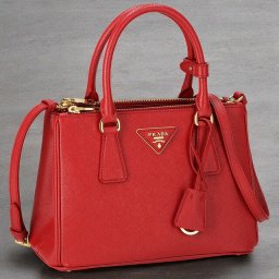 プラダ ハンドバッグ レディース ブランド PRADA レザー 1BA896 レッド