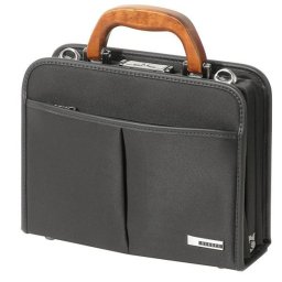 ビジネスバッグ メンズ ブリーフケース 【Sサイズ】取っ手に桜の木を使用！ビジネスバッグ【日本製】 ASAHI
