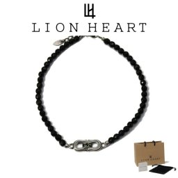ライオンハート アンクレット メンズ ホースシュー 馬蹄 アンクレット オニキス SV925 LH-1AN045 LION HEART クリスマス 誕生日 プレゼント ギフト 彼氏 ブランド 人気 ランキング
