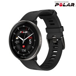 ポラール IGNITE 3 Titan S-L 充電式クオーツ スマートウォッチ メンズ レディース Bluetooth POLAR 900110027 デジタル オールブラック 黒 記念品 ギフト