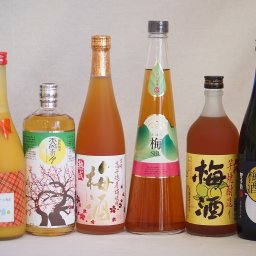 カラフル梅酒6本セット(ミルクたっぷりマンゴーの梅酒 芋焼酎仕込五代梅酒(鹿児島) 高千穂産梅使用熟成梅酒 手作り梅酒(宮崎県) 樽熟梅酒天空の月(大分) 無添加上等梅酒(鹿児島)) 720ml×6本
