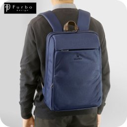 フルボ リュック メンズ レディース ブランド Furbo ヴェルソ ビジネスカバン ビジネスバッグ バックパック FRB025 ネイビー バッグ