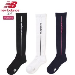 ニューバランス ゴルフ ソックス 抗菌防臭 ラインロゴ コンプレッション ハイソックス レディース new balance golf 012-4986506 お誕生日祝い お祝い 記念品 お父さん 父の日 彼氏 男性 30代 40代 50代 60代 母の日 お母さん 還暦祝い 敬老の日 彼女 人気プレゼント プレゼント