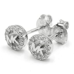 マイケルコース Michael Kors ピアス スタッド キャッチ MK キュービックジルコニア MKC1727CZ040 アクセサリー レディース シルバー