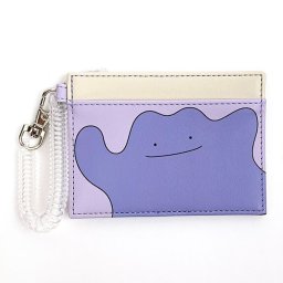 ポケモン シングルパスケース パスケース メタモン PL パープル コイルキーチェーン