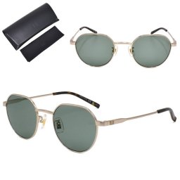 ダンヒル サングラス DUNHILL DU0064S-003 サングラス スマートフィット メンズ レディース ゴールド グリーン