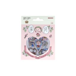 コジコジ ぷっくりシール （ピンク） 文具