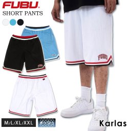 FUBU フブ ショートパンツ メンズ レディース ハーフパンツ ブランド 春 夏 バスケットショーツ サテン ワッペン 2023ss 敬老の日 プレゼント ギフト