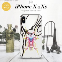 【iPhoneX】【スマホケース/スマホカバー】【アイフォンX】iPhoneX スマホケース カバー アイフォンX ピンスト line×グラデ1 nk-ipx-tp1231【メール便送料無料】