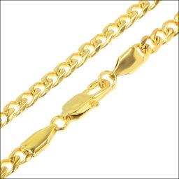 【金属アレルギー対応】 サージカルステンレス 喜平ネックレスチェーン 5mm 6面カット ゴールド メンズ レディース ユニセックス ホワイトデー お返し 上品ギフト ジーラブ