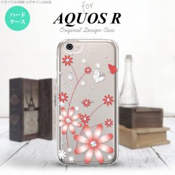 【SH03J】【スマホケース/スマホカバー】【アクオス R】SH03J スマホケース AQUOS R SH-03J カバー アクオス R 花柄・ガーベラ 赤 nk-sh03j-072【メール便送料無料】