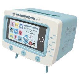 サンリオ テレビ型 スマホスタンド＆ティッシュケース ハンギョドン インテリア スマホ ティッシュカバー