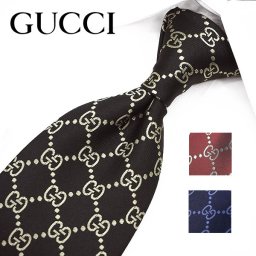 グッチ ネクタイ GUCCI ARGOS 全3色 (8cm) GG柄 【グッチネクタイ・ブランドネクタイ・ブランドギフト・プレゼント】【20代・30代・40代・50代・おしゃれ】