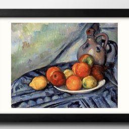 ポール セザンヌ Fruit and a Jug on a Table A3 サイズ ポスター アート おしゃれ 絵画 インテリア 北欧 イラスト マット紙 艶消し アートパネル 額 フレーム デザイン 壁掛け ギフト 新築祝い ディスプレイ 引越し祝い　新生活　空間デザイン 