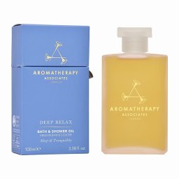 アロマセラピーアソシエイツ リラックス ディープリラックス バスアンドシャワーオイル  100ml(日本未発売サイズ）  |  Aromatherapy Associates  入浴剤・バスオイル 美容グッズ コスメ化粧品 誕生日 クリスマス ホワイトデー 結婚記念日 ウエディングギフト 母の日 送別会 
