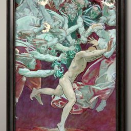 ジョン シンガー サージェント Orestes and the Furies Painting A3 サイズ ポスター アート おしゃれ 絵画 インテリア 北欧 イラスト マット紙 艶消し アートパネル 額 フレーム デザイン 壁掛け ギフト 新築祝い ディスプレイ 引越し祝い　新生活　空間デザイン 