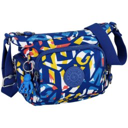 キプリング kipling バッグ ショルダーバッグ 斜め掛けバッグ KI6193 UZ9 GABBIE MINI ギャビーミニ レディース ブルー+マルチカラー