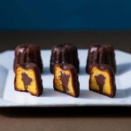 プレミアムカヌレ 【生チョコカヌレ6個セット】 - 産地別のオーガニック&フェアトレードチョコレート使用 スイーツ ギフト プレゼント