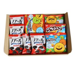 (全国送料無料)ノアールミニとこつぶっこセット（小袋食べきりサイズ）おかしのマーチ メール便(omtmb7273)