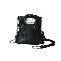 メゾンマルジェラ Maison Margiela バッグ ショルダーバッグ 肩掛けバッグ 斜めがけバッグ SB1WG0022 P5348 T8013 5AC CLASSIQUE BABY チェーン レディース ブラック 本革 レザー