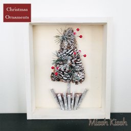 オーナメント オブジェ クリスマス Tree Topiary Frame 置物 フレーム ツリー Christmas Ornaments Xmas