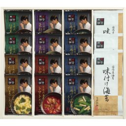 賛否両論 監修 フリーズドライスープ 味付け海苔 セット [26-7504-056] NKF-I スープ詰め合わせ たまご トマト 小松菜 生姜 玉ねぎ 和風スープ 名店監修 常温 保存食 お返し 内祝い お歳暮 お中元 ギフト 贈り物