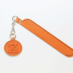 Z チャームブックマーカー【レザー 本革 VANCA バンカクラフト革物語 国産 ハンドメイド 贈り物 即納】