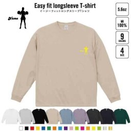 チアガール３  名入れイージーフィットロングスリーブTシャツ ビッグシルエット 長袖 ロンT ゆるかわ 韓国風 アメカジ トレンド レイヤード だぼだぼ  　  CHEER チアダンス 応援 チアリーディング B系 ストリート系