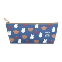 ミッフィー miffy ペンケース miffyandboris ミッフィー&ボリス  ネイビー