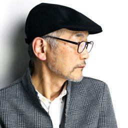帽子 ステットソン ハンチング メンズ カシミヤ混 ビーバー調生地 stetson ハンチング カシミヤ ウール STETSON 帽子 秋冬 ハット 紳士 カジュアル メンズ コーデ お洒落 日本製 ブランド 帽子 男性 プレゼント / 黒 ブラック 父の日