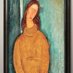 アメデオ モディリアーニ ジャンヌ エビュテルヌの肖像 A3 サイズ ポスター アート おしゃれ 絵画 インテリア 北欧 イラスト マット紙 艶消し アートパネル 額 フレーム デザイン 壁掛け ギフト 新築祝い ディスプレイ 引越し祝い　新生活　空間デザイン 