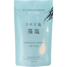 伯方塩業 されど塩 藻塩(100g) ／塩 調味料 食品 結婚祝い プレゼント ギフト 結婚内祝い 出産祝い 出産内祝い 送料無料 2026 送料無料 ギフト プレゼント プチギフト 内祝い 快気祝い 出産祝い 結婚祝い 引出物 新築祝い お返し