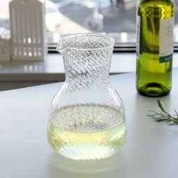 マリメッコ スゥクス ピッチャー クリア marimekko Syksy Carafe カラフェ デカンタ 北欧 ガラスウェア ギフト 結婚祝い プレゼント 贈りもの 食器