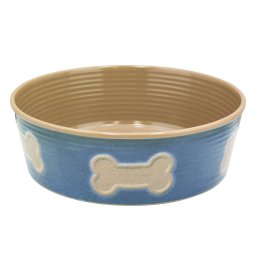 Tar Hong タールホンボウル L インディゴブルー フードボウル 犬 食器 餌皿 メラミン すべり止め 食洗器対応 BPAフリー