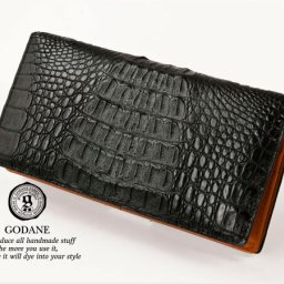正規品 メンズ レディース ゴダン GODANE ごだん spcw8018cc SPCW8018CP カイマンクロコ革 長財布 nssy14 旅行 ギフト