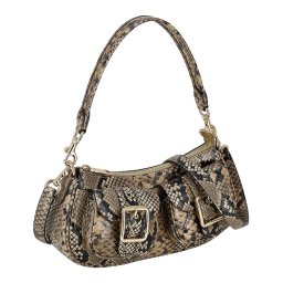 コーチ ファクトリー アウトレット COACH FACTORY バッグ 2way ショルダーバッグ 斜め掛けバッグ 肩掛けバッグ CCE38 IMYEK アシュトン バッグ ウィズ スネーク プリント レディース ベージュ+ブラック