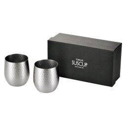【ギフト対応無料】食楽工房 鎚 サス鎚目ロックカップ340ml 2客セット (SCS-18T-2P) ※送料無料(北海道・沖縄は除く)