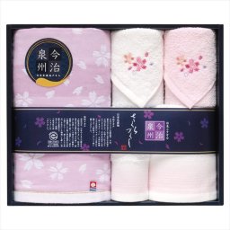   今治泉州 桜づくしタオルセット  TMS3508806  内祝 内祝い お祝 御祝 記念品 出産内祝い プレゼント 快気祝い 粗供養 引出物