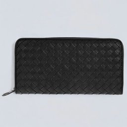 ボッテガ・ヴェネタ 長財布 メンズ レディース ブランド BOTTEGA VENETA イントレチャート レザー 510643 V4651 1000 ブラック