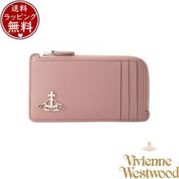 【送料無料】【ラッピング無料】ヴィヴィアン ウエストウッド Vivienne Westwood 名刺入れ PU GRAIN ジップカードケース ピンク ブランド 正規品 新品 ギフト プレゼント 人気 おすすめ 誕生日 記念日 クリスマス vwt518845